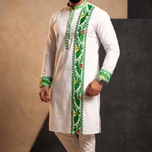 houseofviraj_white_jamdani_for_men